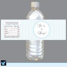 Baby Shower Water Bottle Labels Its A Boy Water Bottle Labels Etsy Water Bottle Labels Baby Shower Baby Shower Stickers Baby Boy Shower Favors