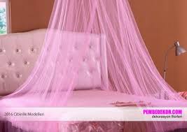 Pembe Cibinlik Modelleri Pembe Dekorasyon Fikirleri Cibinlik