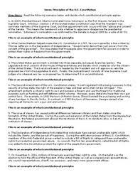 Please share your thought with us and our readers at comment form at the bottom, finally don't forget to tell people. Seven Principles Of The Constitution Worksheet Answers Promotiontablecovers
