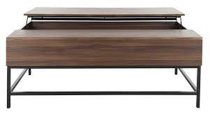 Storage is hidden underneath its top. Fox2239a Coffee Tables Furniture By Safavieh