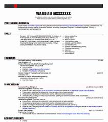 Mechanical Project Engineer Resume Example Livecareer