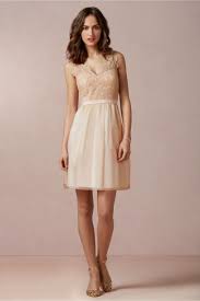 Claudine Dress From Bhldn With Images Simple Cocktail Dress Champagne Bridesmaid Dresses Lace Bridesmaid Dresses