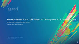 Why build an online database application for project management? Web Appbuilder For Arcgis Advanced Development Tools And Techniques Youtube