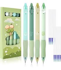 Ausradierbarer Kugelschreiber Radierbarer Kugelschreiber,  Reibungs-Kugelschreiber, Gel-Tinte, Blauer Tintenroller, Niedlicher Büro-  Und Schulbedarf Für Studenten, Neutrale Stifte, Langlebig Und Geschickt, 4  Stück Radierbare Stifte