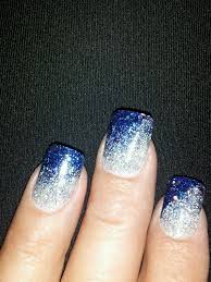 Black And Blue Ombre Nails 1ae406e18c054b1930b2d55f678bab63 Jpg 612 816 Blue And Silver Nails Blue Ombre Nails Silver Sparkle Nails