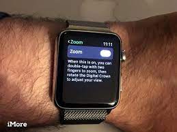 You can also configure the zoom in and zoom out accessibility shortcut on your. How To Zoom Out On Apple Watch The Millennial Mirror