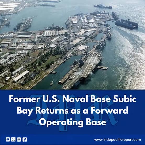 Subic Bay's Military Comeback Puts Luzon on China's Radar Subic Bay is undergoing a major strategic transformation, but claims that it has already become the world's largest weapons manufacturing faci