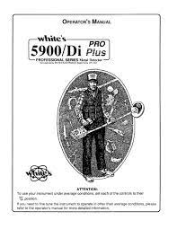 The classic whites 5900di detector. Cm 5900 Di Pro Plus Instruction Manual Pdf White S Metal Detectors