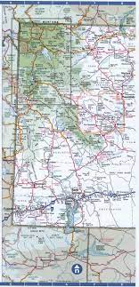 Driving Map Of Wyoming Map Of Wyoming. Free Highway Road Map Wy With Cities Towns Counties