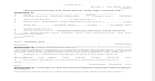 Borang Cuti Tanpa Rekod Pdf Document