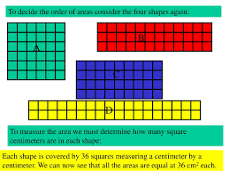 The cm is an abbreviation for centimeter and the two represents squared. What Is Area Area Is The Amount Of Space Inside A Shape Area Area Ppt Download