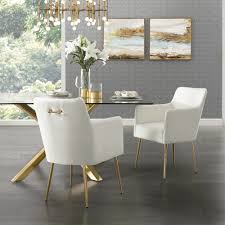 The plush upholstery offers comfortable seating. Volitation Set Of 4 Velvet Dining Chairs Upholstered Seat With Metal Legs Soft Fabric Chairs For Office Kitchen Bedroom Lounge Table Side Chairs Velvet Metal Blue Velvet Furniture Home Kitchen Cimmra Com