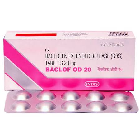 Baclofen 20 Mg Tablets at ₹ 650/box | Baclofen Tablets in Nagpur | ID: 26867239588