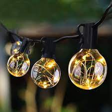 Außen lichterketten sind nicht nur in der weihnachtszeit sehr beliebt, sie schmücken auch den garten oder dienen generell als partybeleuchtung zu allen möglichen anlässen. Ulinek Led Lichterkette 17 7m 50er Lichterkette Aussen Ip65 Lichterkette Gluhbirnen G40 Mit Extra 3 Ersatzlampen Innen Draussen Dekobeleuchtung Warmweiss Mit Stecker Fur Garten Terrasse Balkon Hof Haus Party Hochzeit Online Kaufen Otto
