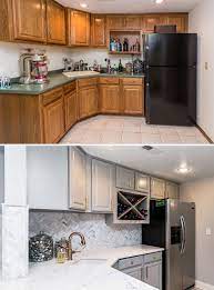 Kitchen Renovation Before And After Homerenovations Beforeandafter Homeprojects Www Small Kitchen Renovations Simple Kitchen Remodel Kitchen Remodel Layout
