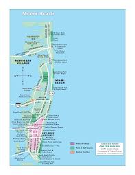 Miami beach is located on an island off the coast of miami. Http Www Shipdetective Com Ports Embarkation Pdf Miamibeachmap Pdf
