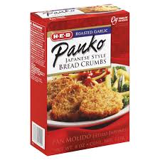Combine the seasoned panko mixture. H E B Roasted Garlic Panko Bread Crumbs Shop Breading Crumbs At H E B