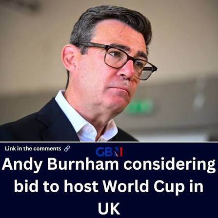 The Prime Minister is considering bringing the men's World Cup back to  British soil