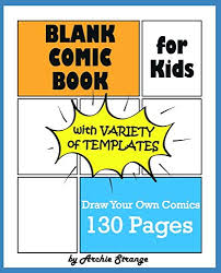 Graphic novels for 3rd grade and up #graphicnovels. Free Printable Comic Book Templates Homeschool Giveaways