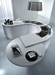 Taking up just 20 square feet, this circle kitchen promises to rotate up to 180 degrees to give you a sink, microwave, and dishwasher along with the same. 10 Best Circular Kitchen Ideas Modern Kitchen Kitchen Design Curved Kitchen