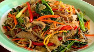 The star of this dish is a highly unique korean food product: Japchae Glass Noodles Stir Fried With Vegetables ìž¡ì±„ Youtube