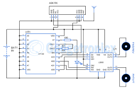The following schematic represents a simple model of a car suspension. How To Build A Remote Control Rc Car At Home Gadgetronicx