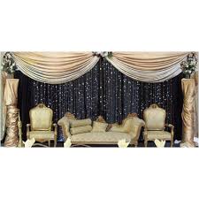 Backdrop Black And Gold Stage Decoration 100 Venue And Stage Decoration Ideas Stage Decorations Wedding Stage Decorations Wedding Stage Backdrop