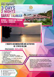 Tour guide wan pulau tioman menawarkan harga yang terbaik kepada pelancong. Pakej Percutian 3 Hari 2 Malam Ke Pulau Tioman 2021 The Barat Tioman Resort Pulau Tioman Percutian Pulau Tioman