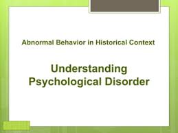 Abnormal Psychology : Simran Saxena | Thesocialcomment