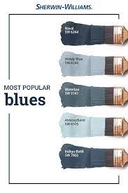 They are sea salt, tradewind, recycled glass and fashionable gray. From Light To Dark And Everything In Between Sherwin Williams Customers Love Blue Paint Co Paint Colors For Home Sherwin Williams Blue Paint Blue Paint Colors