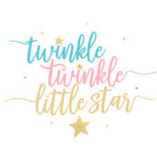 Twinkle Twinkle Little Star Round Sticker Zazzle Com In 2021 Twinkle Twinkle Little Star Twinkle Twinkle Baby Shower Little Star