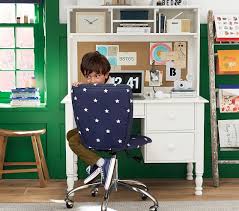 Seven drawers, including two that accommodate files, offer ample storage and organization. Catalina Kids Storage Desk Tall Hutch Pottery Barn Kids
