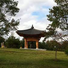 The Only Korean Bell Garden In The Us Meadowlark Botanical Garden Vienna Va Botanical Gardens Bell Gardens Get Outside