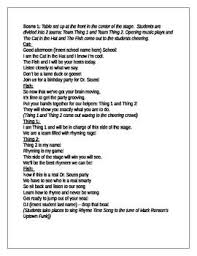 Dr Seuss Reader S Theater With Song Readers Theater Songs Seuss