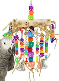 1751 Shred Chain Waterfall Bird Toy Etsy In 2021 Bird Toys Bonka Bird Toys Bird