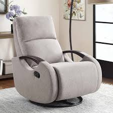 Maybe you would like to learn more about one of these? Serta Modern Swivel Glider Recliner Gray Fabric Upholstery Walmart Com Walmart Com