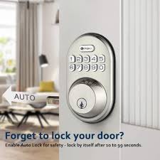 The central issue is that the unit thinks it's locked when it is unlocked and vice versa. Buy Keyless Entry Deadbolt Lock Orangeiot Electronic Keypad Door Lock Auto Lock 1 Touch Locking 20 Customizable User Codes Back Lit Easy Installation For Front Back Door Satin Nickel Online In Indonesia B089sqqd6c