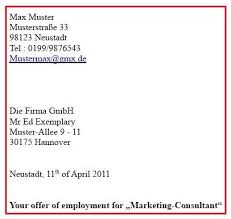 Englische Bewerbung Duales Studium De