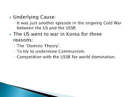 Cause And Effect Of Korean War