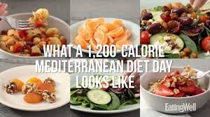 Mediterranean Meal Plan 1 200 Calories Eatingwell