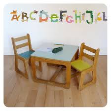 Table Et 2 Chaises Enfant