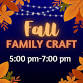 Fall Family Craft event image