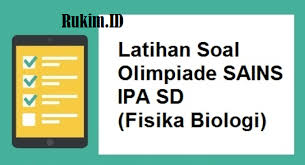 Kompetisi sains nasional sma tahun 2020 meliputi 9 (sembilan) bidang keilmuan. Soal Olimpiade Biologi Sma Pdf