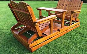 dimensions pouces hauteur 48 largeur 96 profondeur 40 balancoire adirondack sur roues sans toit outside furniture swing table outdoor chairs