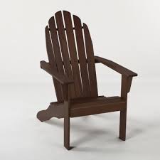Espresso Classic Adirondack Chair World Market Adirondack Chair Wood Adirondack Chairs Outdoor Chairs