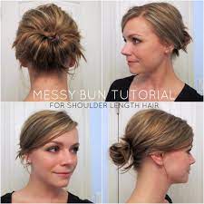 11 Diy Messy Bun Tutorial For Mediun To Long Hair Messy Bun For Short Hair Easy Messy Hairstyles Hair Bun Tutorial