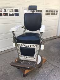 Emil J Paidar Antique Barber Chair Made In Chicago Authentic Original S R Barber Chair Barber Chair Vintage Barber