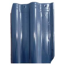 But the blue roof tile that the old wealthy koreans used (indeed super wealthy) weren't just blue roof tile, they were greenish blue ceramic tiles. Color Coated Blue Ceramic Roof Tiles Rs 45 Piece Ozone Trading Agency Id 21683637588