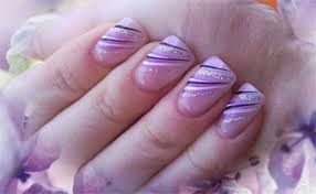 If you are off to something fancy you got to be dressed up for it. Purple Nails Nails10