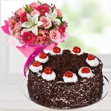 Maybe you would like to learn more about one of these? Mixed Flowers Arrangement N Black Forest Cake To Hyderabad Free Shipping